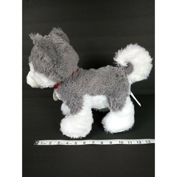 BAB Promise Pets 12" Husky Dog + 12" GUND 1990 Eddie Bauer Johnny Sled Dog Plush - Picture 8 of 12